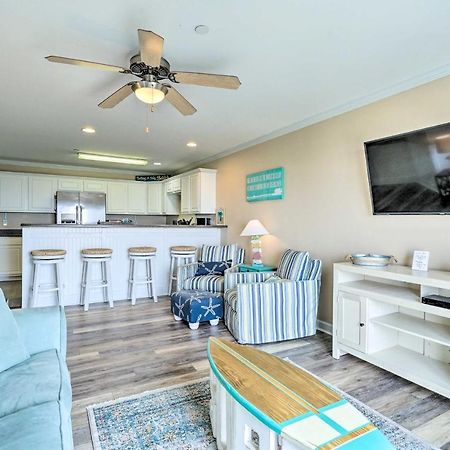 Ocean-View Oak Island Condo, 1 Block To Beach! Zewnętrze zdjęcie